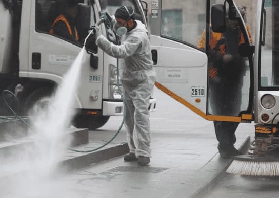 pulizia delle strade pubbliche