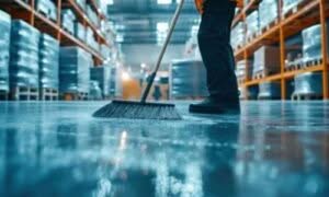 Servizio di pulizia industriale
